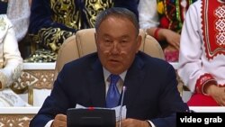Kazakh President Nursultan Nazarbaev