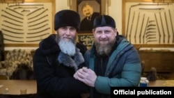 Нохчийчоьнан муфтий Межиев Салахь а, Нохчийчоьнан куьйгалхо Кадыров Рамзан а