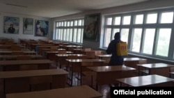 Мектептерди дезинфекциялоо иши. 2020-жыл.