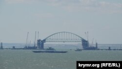 Строительство Керченского моста, Крым