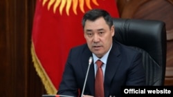 Президент Садыр Жапаров.
