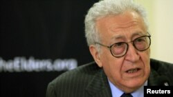 UN-Arab League envoy to Syria Lakhdar Brahimi