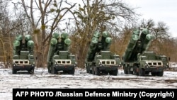 Բելառուս - S-400 հակաօդային պաշտպանության համակարգերը ռուս-բելառուսական համատեղ զորավարժությունների ժամանակ, փետրվար, 2022թ․