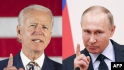 АКШнын президенти Жо Байден жана Орусиянын лидери Владимир Путин.