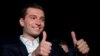 Франциядагы ашынган оңчулдардын лидери, жаш саясатчы Жордан Барделла. 