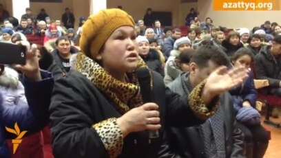 Встреча жителей Березовки с властями региона