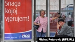 Predizborni plakati u Sarajevu