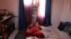 Veda Hrudya Nadendla, a marketing and branding specialist, takes a break during working from her home 