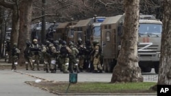 Русия хәрбиләре Украинаның Херсон шәһәре тирәсендә
