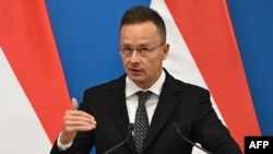 Министр иностранных дел Венгрии Петер Сийярто 