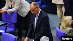 Friedrich Merz u Bundestagu 6. maja 2025.