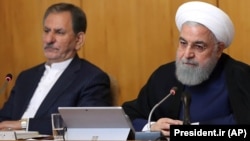 روحانی در جلسه هیئت دولت
