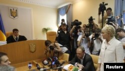 Юлия Тимошенко в Печерском районном суде Киева, 24 июня 2011