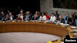 БУУнун Коопсуздук кеңешинин Түндүк Корея боюнча жыйыны. 27-сентябрь, 2018-жыл. 