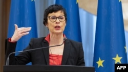 European Commissioner Marta Kos (file photo)