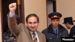 Никол Пашинян в Апелляционном суде, 4 марта 2010 г. 