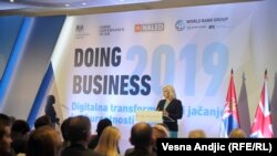 Презентация отчета Doing Business Всемирного банка. Белград, 31 октября 2018 года.