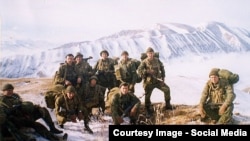 Псковские десантники в Чечне в 1999 году