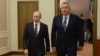 Владимир Путин и Дмитрий Рогозин в Кремле в декабре 2017