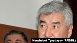 Генеральный секретарь Общенациональной социал-демократической партии Амиржан Косанов. Алматы, 20 декабря 2011 года.