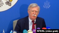 оветник президента США по национальной безопасности Джон Болтон в Баку, 2018 г.