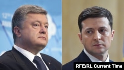 Пётр Порошенко и Владимир Зеленский.