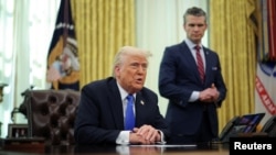 У Трампа спросили, согласились ли США на все условия Кремля по сделке, в частности, ослабление санкций для банков и некоторых компаний