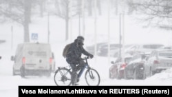 Snijeg u Helsinkiju