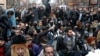 Armenia - Hundreds of people demonstrate against joining the Customs Union during Russian President Vladimir Putin's visit to Yerevan, 02Dec2013.
