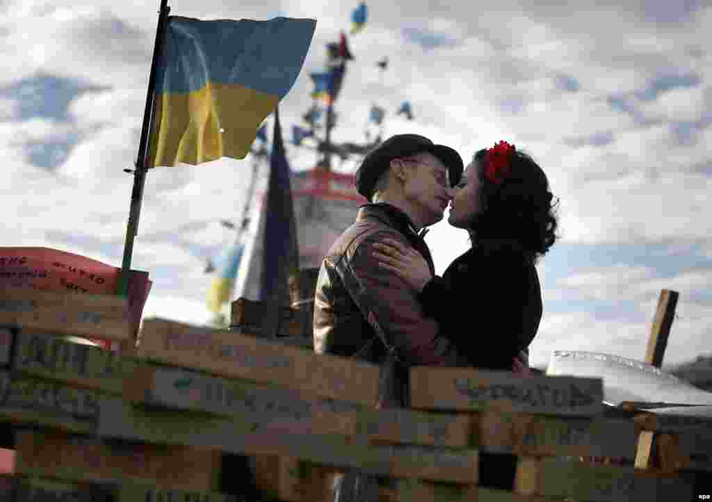 Закохані на #Євромайдан’і, 23 грудня 2013 року